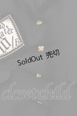 画像2: ALICE and the PIRATES / マッドハッターベスト  クロ O-26-01-13-089-PA-TO-IG-OS