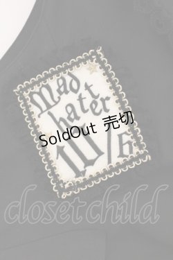 画像3: ALICE and the PIRATES / マッドハッターベスト  クロ O-26-01-13-089-PA-TO-IG-OS