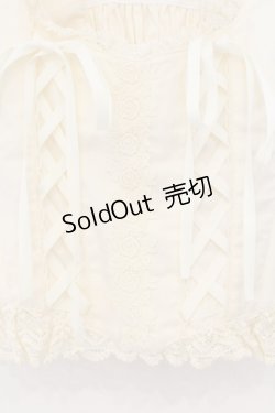 画像2: ALICE and the PIRATES / ソリエルローズビスチェ  生成り O-26-01-13-091-PA-TO-IG-OS