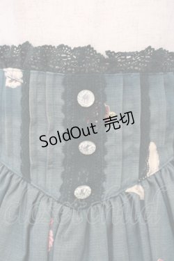 画像2: ALICE and the PIRATES / The END of immortal EDEN柄スカート  グリーン O-26-01-13-008-PA-SK-IG-OS