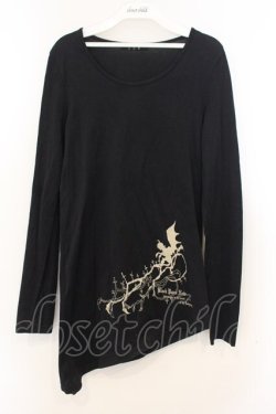 画像1: BPN / デビルptカットソー M ブラック O-26-01-13-014-GO-TO-OW-OS