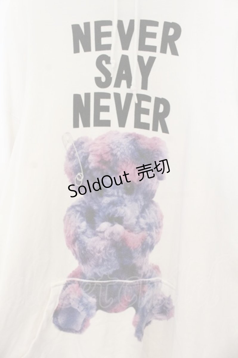 画像2: MILKBOY / NEVER SAY NEVER HOODIE  ホワイト O-26-01-13-020-MB-TO-OW-ZT551 (2)