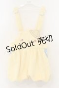 To Alice / ことり幼稚園もこもこバルーンサロペットパンツ  イエロー O-26-01-13-021-LO-OP-OW-OS