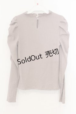 画像2: evelyn / クシュットボリュームリブトップス  ピンク O-26-01-13-022-LO-TO-OW-OS