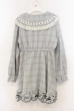 画像3: DearMyLove / シナモロール コラボ 刺繍ワンピース L ブルーグレー O-26-01-13-028-EL-OP-IG-OS