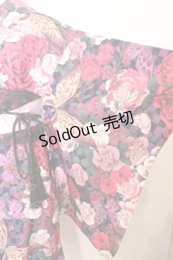 画像4: Qutie Frash / 2024 浴衣3点セット  パープル O-26-01-14-037-QU-OP-IG-OS