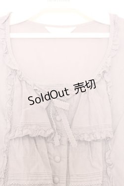 画像2: PINK HOUSE / はしごレースフリルチュニック  ラベンダー O-26-01-14-039-LO-BL-IG-OS