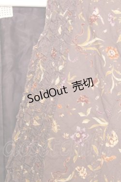 画像2: KANEKO ISAO / 花束柄キルティングジャケット  パープル O-26-01-14-042-EL-JA-IG-OS