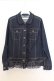 画像1: PINK HOUSE / レースフリルジャケット  インディゴ O-26-01-14-045-LO-JA-IG-OS (1)
