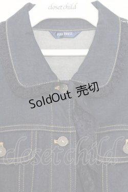 画像2: PINK HOUSE / レースフリルジャケット  インディゴ O-26-01-14-045-LO-JA-IG-OS