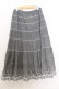 画像3: PINK HOUSE / 裾刺繍スカート  グレー O-26-01-14-046-LO-SK-IG-OS (3)
