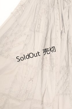 画像2: PINK HOUSE / はしごレーススカート  ベージュ O-26-01-14-047-LO-SK-IG-OS