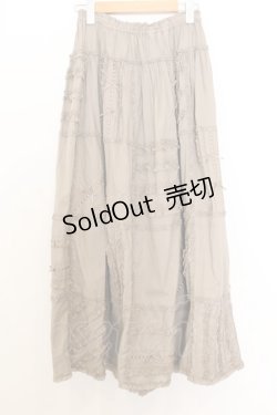 画像3: PINK HOUSE / はしごレーススカート  ベージュ O-26-01-14-047-LO-SK-IG-OS