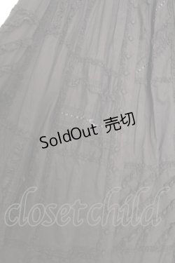 画像2: PINK HOUSE / はしごレーススカート  クロ O-26-01-14-049-LO-SK-IG-OS