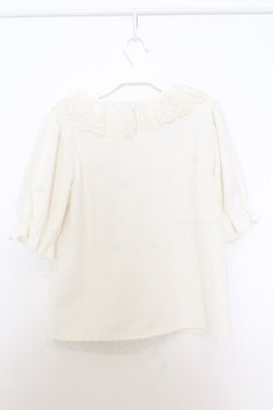 画像3: m petit by misako / デシンエリレースプルオーバー S オフシロ O-26-01-14-006-LO-TO-IG-OS