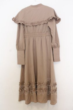 画像3: FLC / MINA*ケープワンピース S ブラウン O-26-01-14-018-0-OP-IG-OS