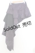 Qutie Frash / アシメラッップスカート  パープル O-26-01-14-021-QU-SK-IG-OS