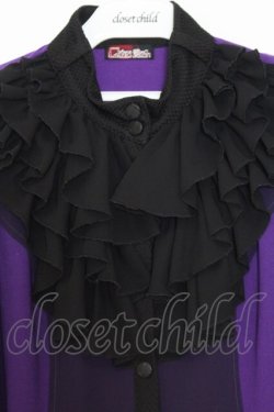 画像2: Qutie Frash / フリルブラウス  パープル O-26-01-14-027-QU-BL-IG-OS