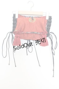 画像2: Qutie Frash / 太鼓帯コルセット  レッド O-26-01-14-028-QU-TO-IG-OS