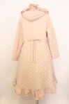 画像4: PINK HOUSE / フリルフード付きキルティングロングコート  ピンク O-26-01-14-002-LO-CO-IG-ZTC049 (4)