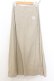 画像2: KANEKO ISAO / デニムロングスカート  ベージュ O-26-01-15-031-EL-SK-IG-OS (2)