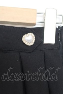 画像2: evelyn / ダブルボタンFレアースカート  クロ O-26-01-15-035-LO-SK-IG-OS