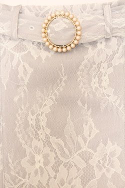 画像2: evelyn / 総レースパールスカート  ライトグレー O-26-01-15-037-LO-SK-IG-OS