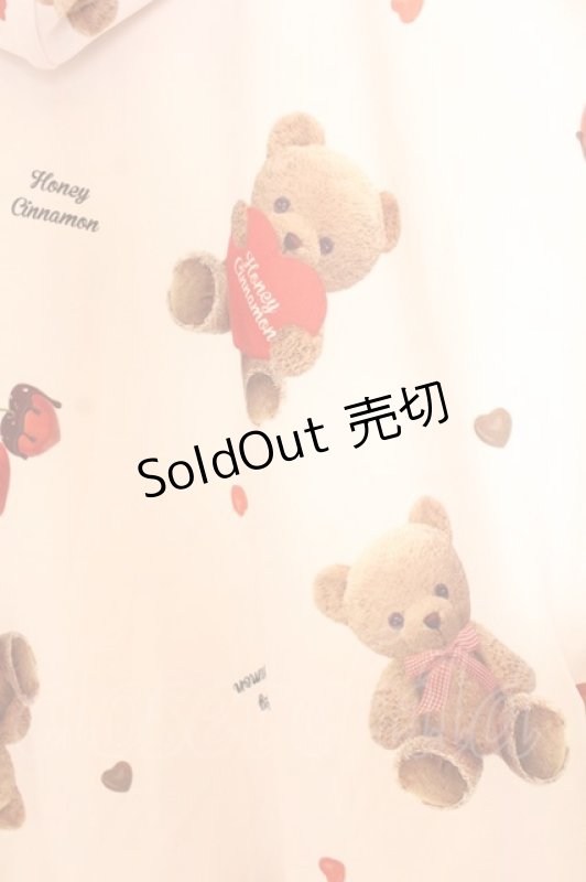 画像3: Honey Cinnamon / 総柄ジップパーカー  ピンク O-26-01-15-038-LO-TO-IG-ZT303 (3)