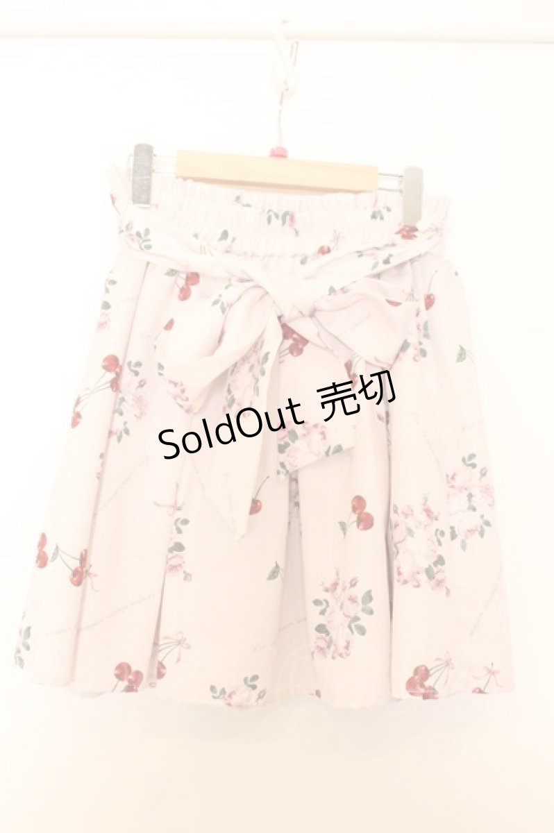 画像2: Ank Rouge / Cherry Roseスカート  ピンク O-26-01-15-039-CA-SK-IG-ZT284 (2)