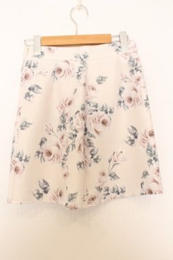 画像2: evelyn / 花柄タイトスカート  オフシロ O-26-01-15-041-LO-SK-IG-OS