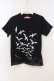 画像1: ALGONQUINS / コウモリプリントTシャツ  ブラック O-26-01-15-051-AL-TS-YM-OS (1)