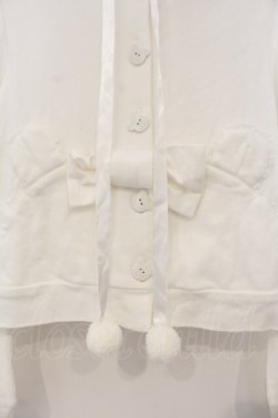 画像2: Angelic Pretty / ラブリィくまちゃんパーカー  シロ O-26-01-15-052-AP-TO-YM-OS