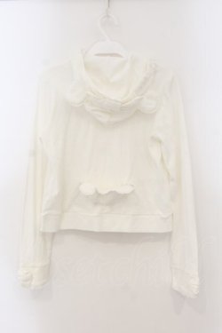 画像4: Angelic Pretty / ラブリィくまちゃんパーカー  シロ O-26-01-15-052-AP-TO-YM-OS