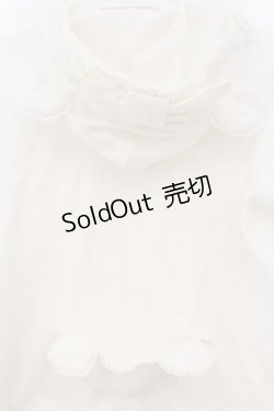 画像5: Angelic Pretty / ラブリィくまちゃんパーカー  シロ O-26-01-15-052-AP-TO-YM-OS