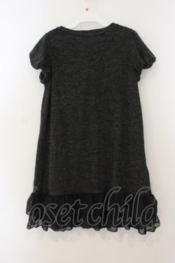 画像2: axes femme / 手袋ポケットニットワンピース M グレー O-26-01-15-063-AX-OP-YM-OS