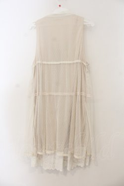 画像3: axes femme / レースレイヤードワンピース M シロ O-26-01-15-065-AX-OP-YM-OS