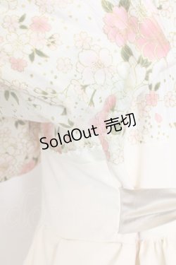画像7: marcHenromanTica / 夢桜袴風ワンピース サイズ 白百合色 O-26-01-15-004-LO-OP-OW-OS