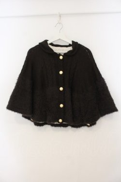 画像1: axes femme / 裏ボアポンチョ M ブラウン O-26-01-15-071-AX-CO-YM-OS