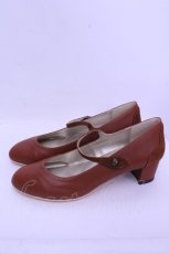 画像2: Franche Lippee / ミニ猫パンプス M(24.5cm) ブラウン O-26-01-15-1045-LO-SH-OW-ZT273 (2)