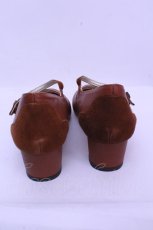 画像3: Franche Lippee / ミニ猫パンプス M(24.5cm) ブラウン O-26-01-15-1045-LO-SH-OW-ZT273 (3)