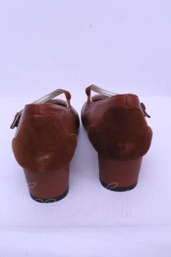 画像3: Franche Lippee / ミニ猫パンプス M(24.5cm) ブラウン O-26-01-15-1045-LO-SH-OW-OS