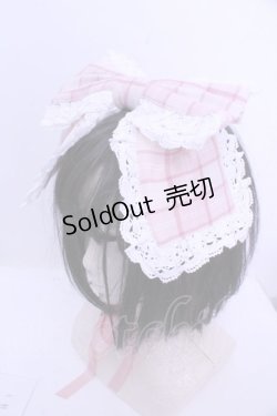 画像1: Chalmiere / タータンチェックマルチリボン  ピンク O-26-01-15-1048-0-ZA-IG-OS