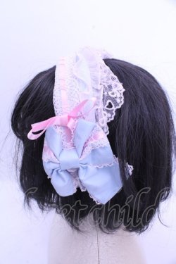 画像2: Angelic Pretty / Heartカチューシャ(無地)  サックス×ピンク O-26-01-15-1007-AP-AC-IG-OS