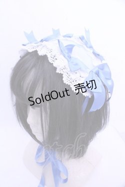 画像1: BABY,THE STARS SHINE BRIGHT / Ribbon ribbon blooms ヘッドドレス  サックス O-26-01-15-1008-BA-AC-IG-OS