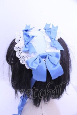 画像2: BABY,THE STARS SHINE BRIGHT / Ribbon ribbon blooms ヘッドドレス  サックス O-26-01-15-1008-BA-AC-IG-OS