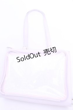 画像3: axes femme POETIQUE / ハート刺繍推し活A3トート  ピンク O-26-01-15-1012-AX-BG-OW-OS