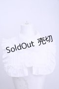 ATELIER PIERROT / Lace Elegance Ruffle Collar（レースエレガンスラッフルカラー）  ホワイト O-26-01-15-1022-EL-ZA-IG-OS