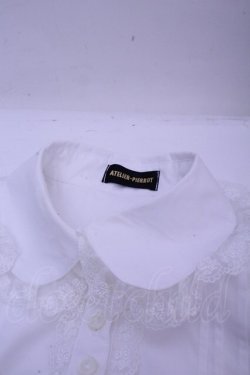 画像3: ATELIER PIERROT / Lace Elegance Ruffle Collar（レースエレガンスラッフルカラー）  ホワイト O-26-01-15-1022-EL-ZA-IG-OS