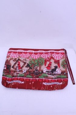 画像1: BABY,THE STARS SHINE BRIGHT / e-MOOK 『赤ずきん』大型ポーチ  アカ O-26-01-15-1025-BA-ZA-IG-OS