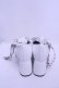 画像3: axes femme POETIQUE / クロスチャームおでこパンプス M シロ O-26-01-15-1027-AX-SH-IG-OS (3)